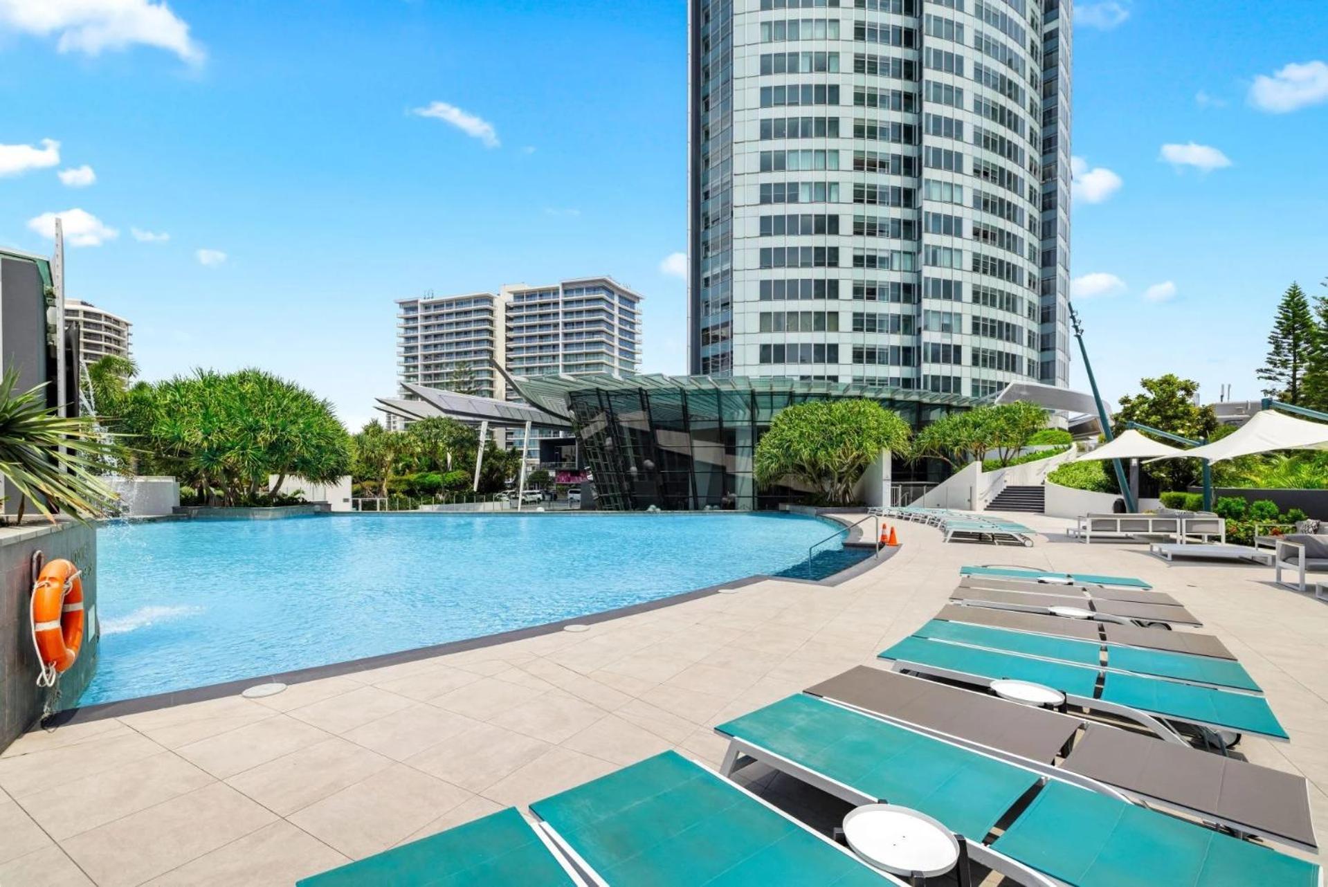 Q Tower At Surfers Paradise - Self Contained Apartments Gold Coast Ngoại thất bức ảnh