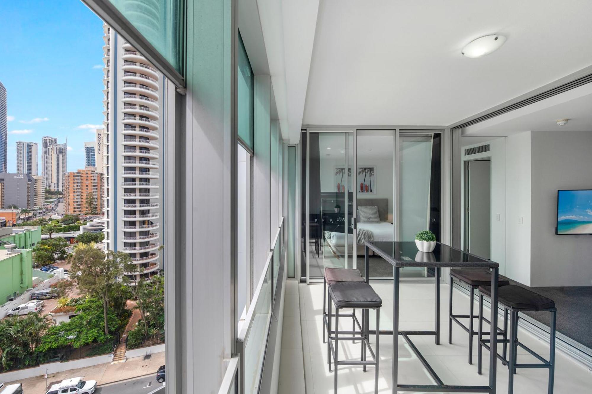 Q Tower At Surfers Paradise - Self Contained Apartments Gold Coast Ngoại thất bức ảnh