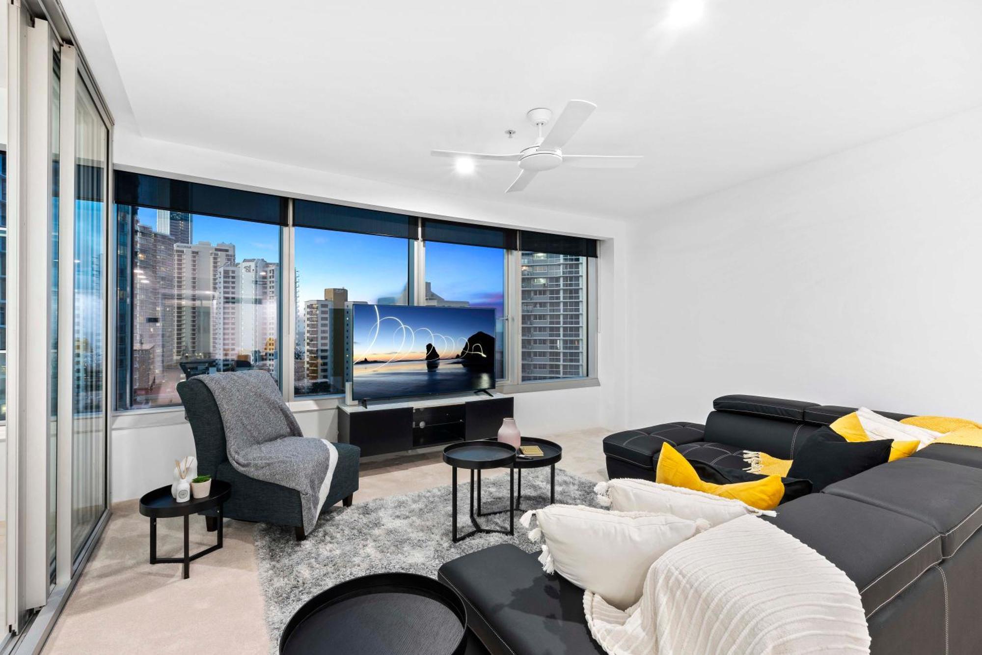 Q Tower At Surfers Paradise - Self Contained Apartments Gold Coast Ngoại thất bức ảnh